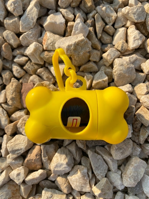 DogBone Poop Bag Dispenser with Bags