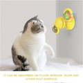 Interactive Whirling LED Cat Toy