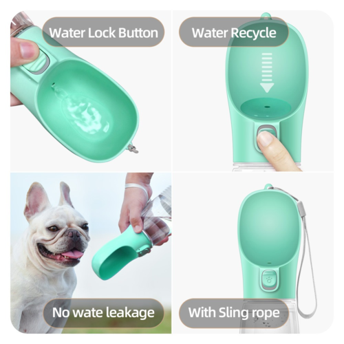 Outdoor Pet Dog Feeder Bowls