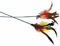 Interactive Feather Wand Cat Toy Set (2 Pack)