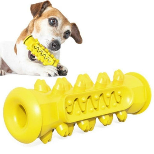 Colourful Dog Chew Toy – Yellow, Turquoise & Green