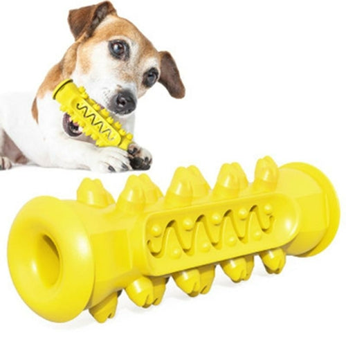 Colourful Dog Chew Toy – Yellow, Turquoise & Green
